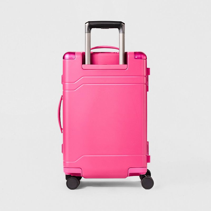 Signature Hardside Trunk Carry On Spinner Suitcase - Open Story™, 4 of 13