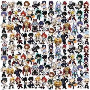 My Hero Academia Chibi 100ct Vinyl Large Deluxe Stickers Variety Pack - 1 of 3