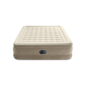 Intex Ultra Plush 20" Queen Air Mattress with 120V Internal Pump - 1 of 4