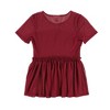 bar III Womens Smocked Knit Blouse - 2 of 2