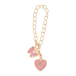 Unique Bargains Butterfly Heart Cup Chain Charm Water Cup Pendant 1 Pc - 1 of 4