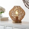 Caldera Table Lamp - 10.25 Inch Height - TBL4446 - Natural - Safavieh - 4 of 4