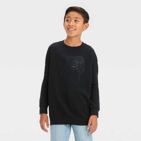 Kids crew neck discount jumper