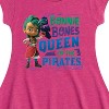 Girls' - Santiago of The Seas - Bonnie Bones Queen Fit & Flair Cap Sleeve Dress - 2 of 3