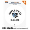 Johns Hopkins University Blue Jays Logo Automotive Car Window Locker Circle Bumper Sticker - 3 of 4