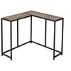 Lyngins Narrow Entryway Table with L-Shaped Design,Stylish Minimalist Console Table with Metal Frame for Living Room - 2 of 4