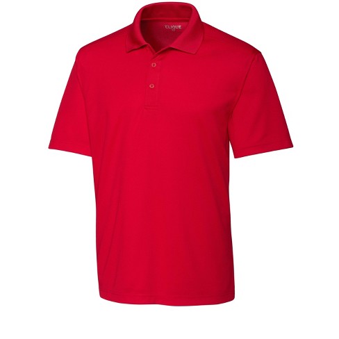 Men's Polo Shirt - Red - L