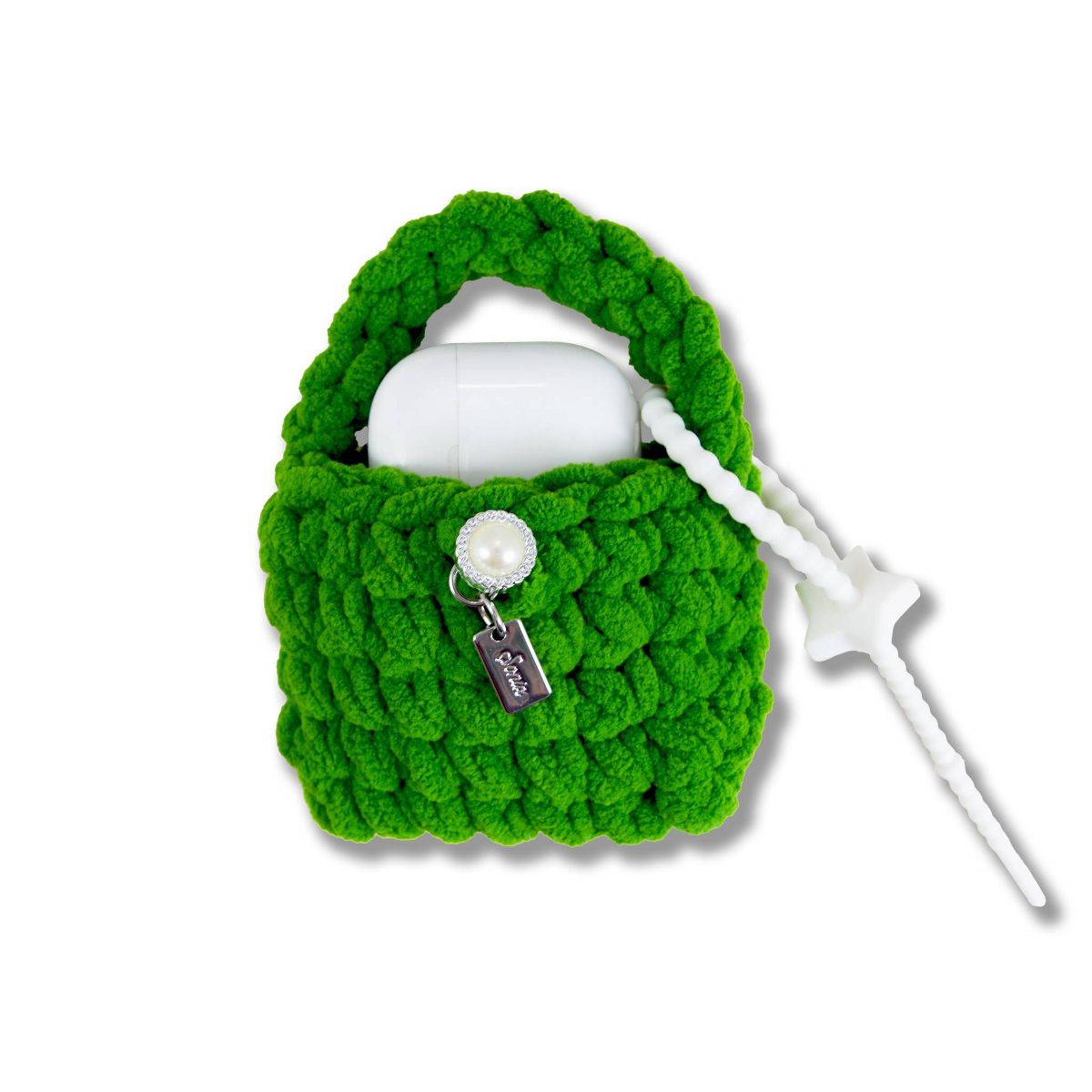 Sonix Knit Earbud Pouches - Green