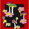 Mushrooms & Flowers Adult Crew Neck Short Sleee Tee - 2 of 2