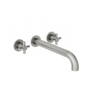 YAWWALK Double-Handle Wall Mount Roman Tub Faucet  (Valve Included) - 1 of 4