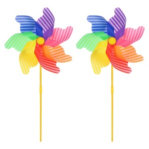Unique Bargains Garden Decor Colorful Durable Outdoor Wind Spinners - 1 of 4