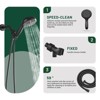 Cobbe Single Handle Wall Mount Bathroom Shower Set with 10 Settings Handheld Shower and Tub Spout Matte Black with Valve and 59-Inch Hose - 4 of 4