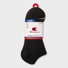 Champion Iconic Essentials Men's 6pk Cushion Low Cut Socks - 6-12 - 2 of 3