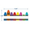 Eureka® Crayola® Tented Name Plate, 9-5/8" x 6-1/2", 36 Per Pack, 6 Packs - 2 of 3