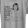 Women's - The Office - Kelly I Talk A lot So I've Learned To Tune Myself Out Short Sleeve Graphic T-Shirt - 2 of 4