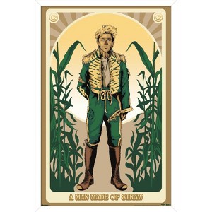 Trends International Wicked: For Good (2025) - A Man Made Of Straw Framed Wall Poster Prints - 1 of 4