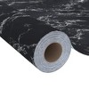 vidaXL Self-adhesive Furniture Film Black Stone 196.9"x35.4" PVC - 3 of 4