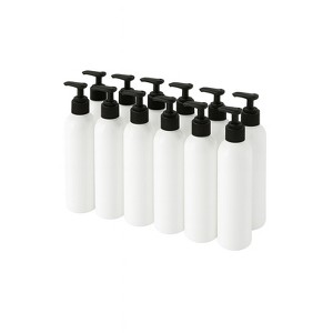 Royal Massage 8oz Bullet Round Massage Oil/Lotion/Liquid Bottle with Saddle Pump - 1 of 4