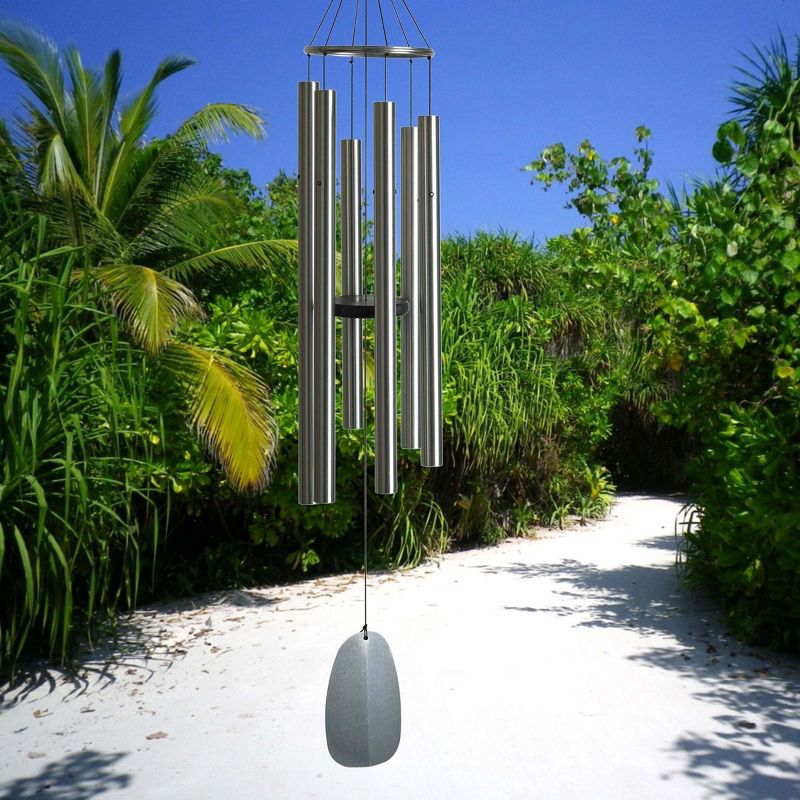 Woodstock Wind Chimes Signature Collection, Bells of Paradise, 54'' Wind Chimes for Outdoor Patio Garden Decor, 3 of 10