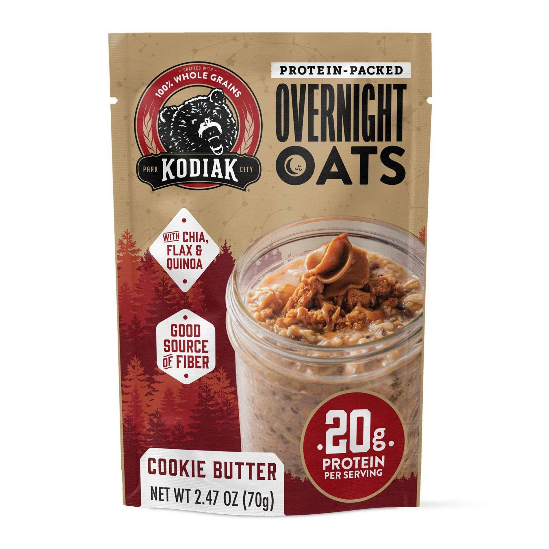 Kodiak Cakes Protein-Packed Overnight Oats - 2.47oz