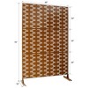 PAGED Outdoor Privacy Screen, Metal Patio Privacy Screen, Freestanding Decorative Privacy Screen for Deck Balcony Patio, Fence Privacy Screen - 2 of 4