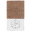 Linum Home Textiles 100% Turkish Cotton MONICA 3PC Embellished Towel Set - 3 of 4