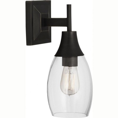 Robert Abbey Lighting Grace 1 - Light Wall Light in  Deep Patina Bronze