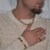 Slate by Rebl Anchor Chain Necklace  Stainless Steel - 2 of 2