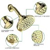 Kumasinova 6-Spray Settings Single Shower Head,5" High Pressure Fixed Rain Showerhead with Anti-Clogging Nozzles - 3 of 4