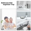 Aoibox Silicone Soap Dish with Drain Spout for Bathroom and Kitchen, Organizer for Sponge, Dish Soap, Dispenser, Scrubber, Bottle, Cup - 3 of 4