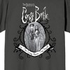 Corpse Bride Can The Living Marry The Dead Crew Neck Short Sleeve Charcoal Women's T-shirt - 2 of 3