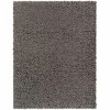 Hauteloom Siari Solid Charcoal Shag Rug - 3 of 4