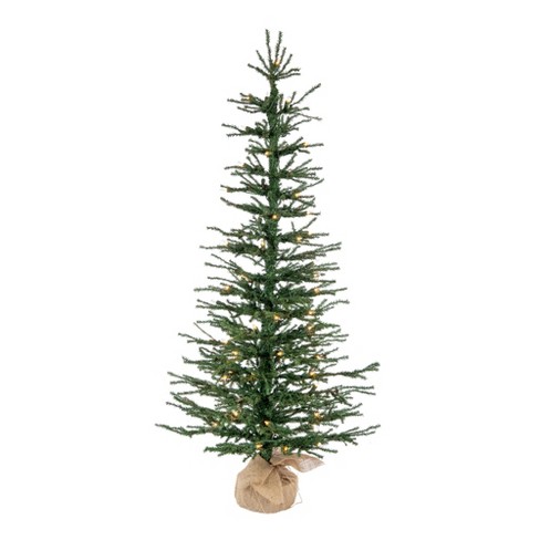 Vickerman 48 Angel Pine Artificial Christmas Tree, Clear Dura-lit