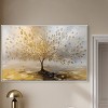 Art Remedy Tree of Golden Leaves Colorful Tree Art Framed - 2 of 4