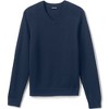 School Uniform Young Men's Cotton Modal V-neck Sweater - 2 of 3