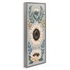 Stupell Industries Country Sunflower Blossoms Botanicals Framed Giclee Art, Gray, 10" x 24" - 2 of 4