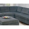 NicBex Modular Sectional 6pc Set L-Shaped Modular Sofa Bed Modern Including Couch 2x Corner Wedge 2x Armless Chairs and 2x Ottomans - 2 of 4
