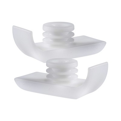 DMI Walker Ski Glides for Stability, Indoor/Outdoor Use, 2 Pairs