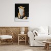 Stupell Industries Blissful Fox with Snowflakes Canvas Wall Art - 2 of 4