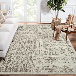Hallway Runner Rug Kitchen Rugs Non Slip Washable Soft Touch Carpet Runner Rug Stylish Rug Runner Home Kitchen - 1 of 4