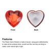 Unique Bargains Acrylic Flat Back Heart DIY Crafting Decor Jewelry Rhinestone 20 Pcs - 4 of 4