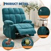 Ultra-Comfort Oversized Massage Recliner Chair with Heat,Manual Swivel Rocker for Living Room - 2 of 4