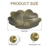 Unique Bargains Zinc Alloy Bronze Lightweight Compact Incense Holder Bronze 1 Pc - 2 of 4