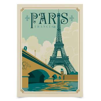 Americanflat Vintage Architecture France Paris By Anderson Design Group Poster Art Print