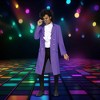 Fun World Purple Pain Rock Star Costume Wig Adult Men - 3 of 4