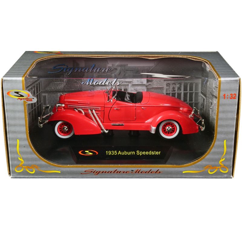 1935 Auburn Speedster Coral Red 1/32 Diecast Model Car by Signature Models, 1 of 4