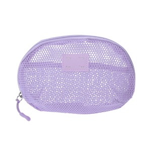 Unique Bargains Mesh Hand-held Sundries Makeup Bag 1 Pc - 1 of 4