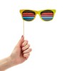 Blue Panda 26 Pack Pre-Assembled 80th Birthday Photo Booth Props, Assorted Retro Designs - 3 of 4