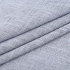 Faux Linen Textured Semi-Sheer Kitchen Tier Curains - 2 of 3