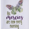 Split P His Mercies Butterfly Decorative Dishtowel Set of 2 - 3 of 4